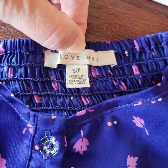 Forever 21 Floral Tiered Cami Blouse Tank Top - Picture 3 of 3